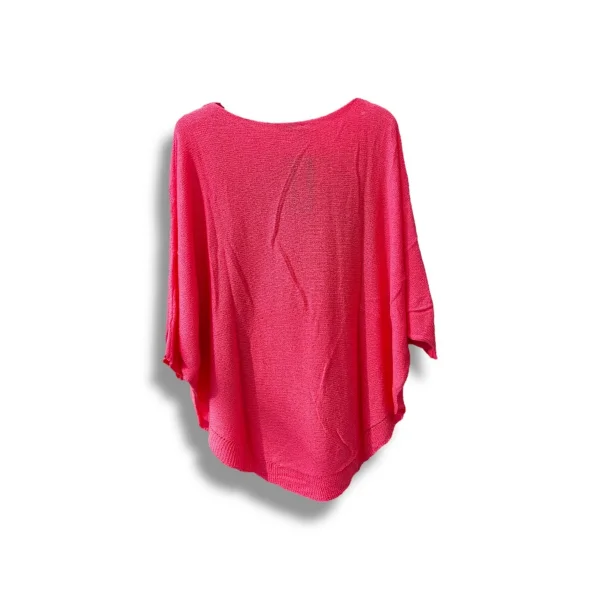 Merserize Triko Oversize Bluz - 38-52 Beden Uyumlu - Salaş Kazak