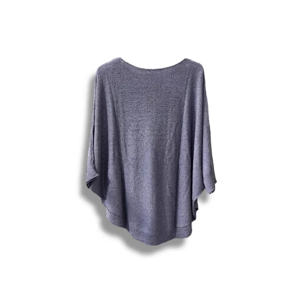 Merserize Triko Oversize Bluz - 38-52 Beden Uyumlu - Salaş Kazak