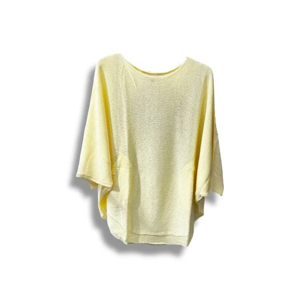 Merserize Triko Oversize Bluz - 38-52 Beden Uyumlu - Salaş Kazak