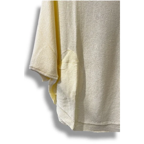 Merserize Triko Oversize Bluz - 38-52 Beden Uyumlu - Salaş Kazak