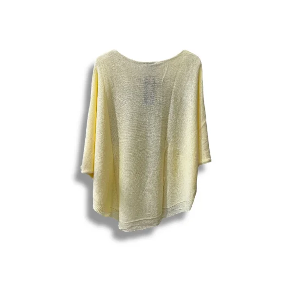 Merserize Triko Oversize Bluz - 38-52 Beden Uyumlu - Salaş Kazak