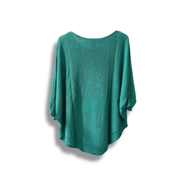 Merserize Triko Oversize Bluz - 38-52 Beden Uyumlu - Salaş Kazak