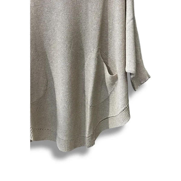 Merserize Triko Oversize Bluz - 38-52 Beden Uyumlu - Salaş Kazak