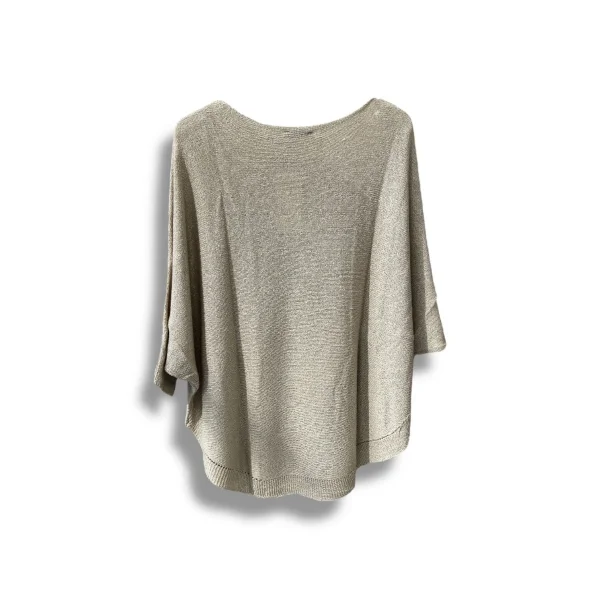 Merserize Triko Oversize Bluz - 38-52 Beden Uyumlu - Salaş Kazak
