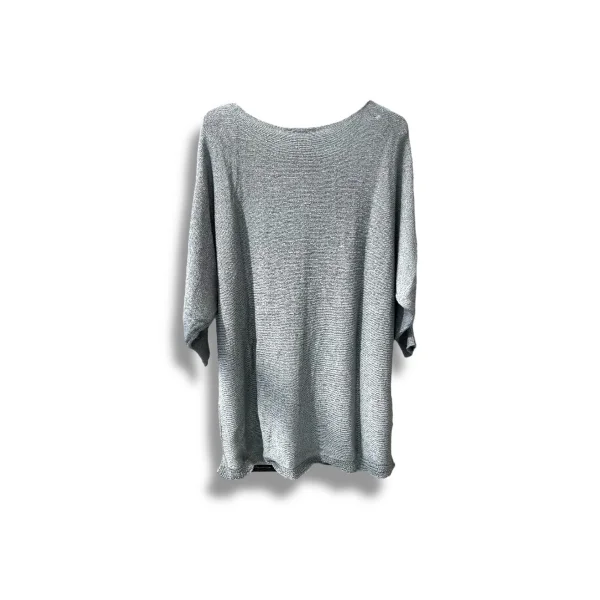 Kadın Oversize Merserize Triko Bluz | Salaş Tunik | 38-52 Beden Uyumlu