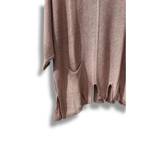 Kadın Oversize Merserize Triko Bluz | Salaş Tunik | 38-52 Beden Uyumlu