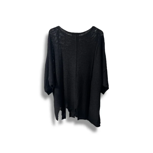 Kadın Oversize Merserize Triko Bluz | Salaş Tunik | 38-52 Beden Uyumlu
