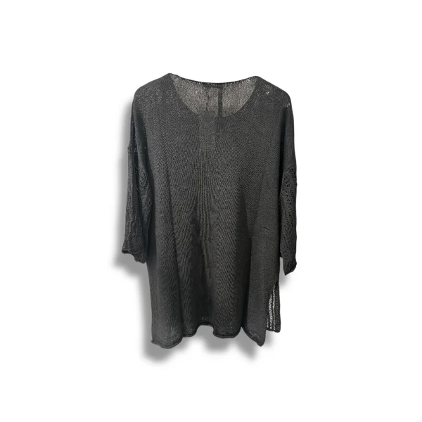 Merserize Oversize Triko Bluz – Standart Beden (38-48 Uyumlu) – Şık ve Rahat Tasarım