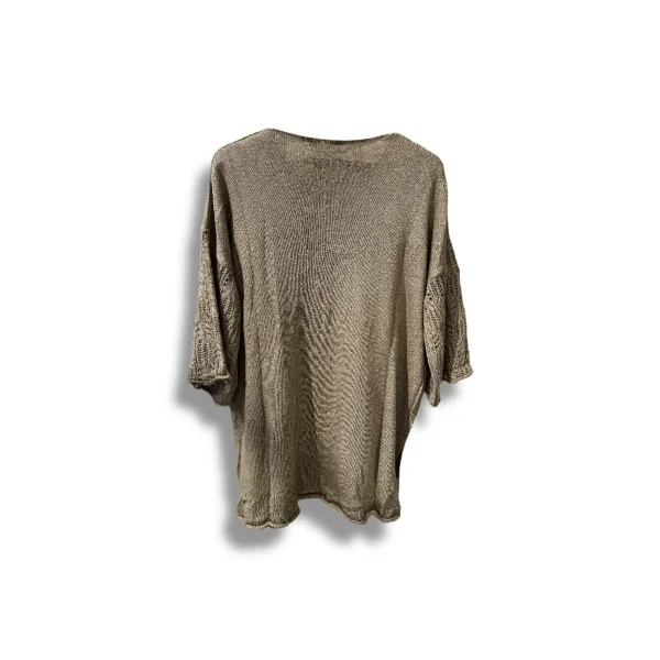 Merserize Oversize Triko Bluz – Standart Beden (38-48 Uyumlu) – Şık ve Rahat Tasarım