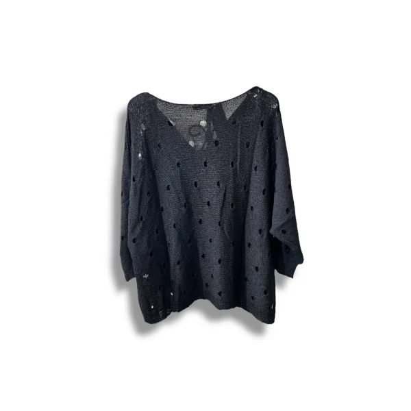 Kadın Merserize Oversize Triko Bluz – Standart Beden (38-48 Uyumlu) – Şık ve Rahat Yazlık Kazak
