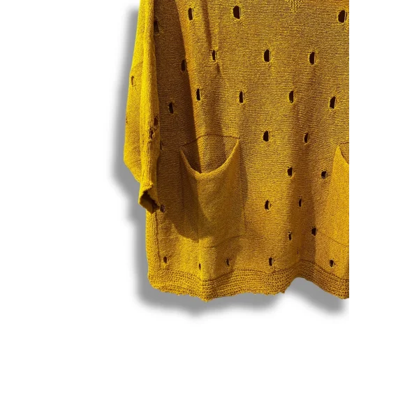 Kadın Merserize Oversize Triko Bluz – Standart Beden (38-48 Uyumlu) – Şık ve Rahat Yazlık Kazak