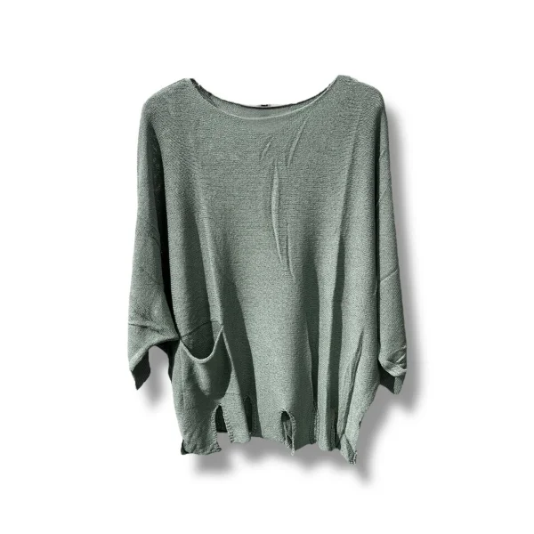 %100 Pamuk Merserize Triko Bluz Standart Beden 38-48 Uyumlu
