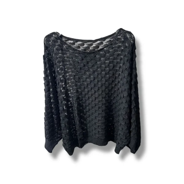 Kadın Merserize Triko Bluz Oversize Standart Beden 38-52 Uyumlu Salaş