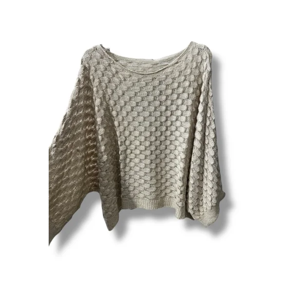 Kadın Merserize Triko Bluz Oversize Standart Beden 38-52 Uyumlu Salaş