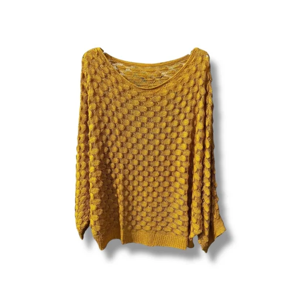 Kadın Merserize Triko Bluz Oversize Standart Beden 38-52 Uyumlu Salaş