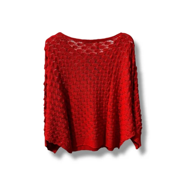 Kadın Merserize Triko Bluz Oversize Standart Beden 38-52 Uyumlu Salaş