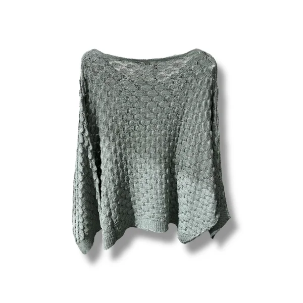 Kadın Merserize Triko Bluz Oversize Standart Beden 38-52 Uyumlu Salaş
