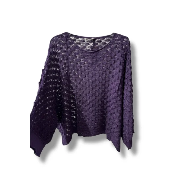 Kadın Merserize Triko Bluz Oversize Standart Beden 38-52 Uyumlu Salaş