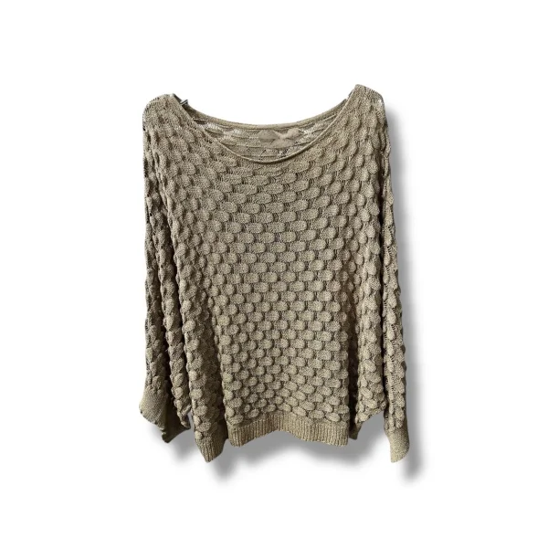Kadın Merserize Triko Bluz Oversize Standart Beden 38-52 Uyumlu Salaş