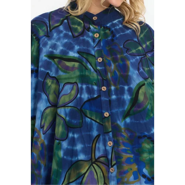 Batik dev oversize gömlek elbise