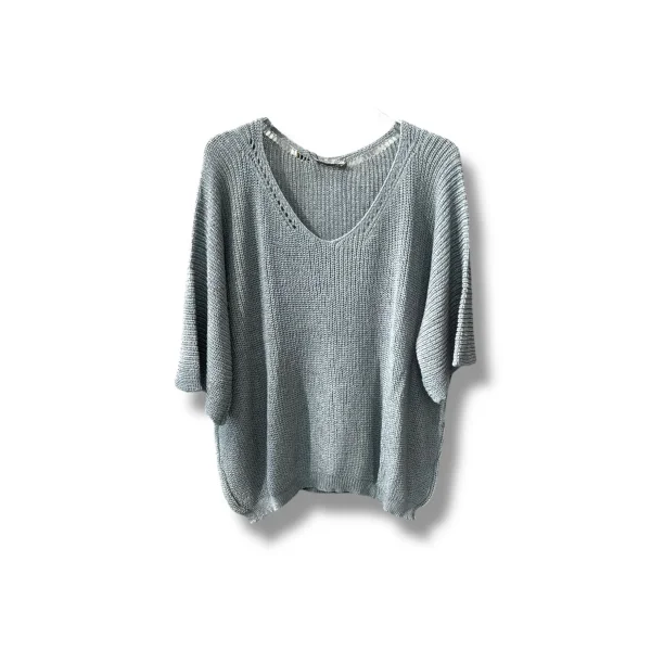 Duru Oversize Merserize Triko-gri