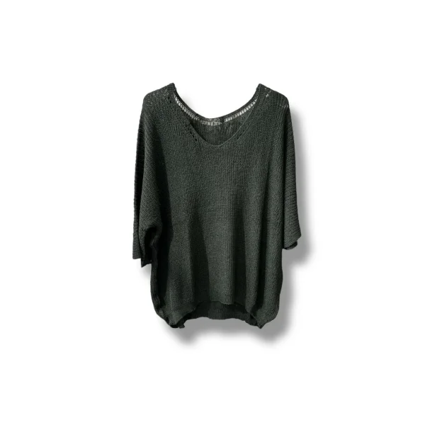 Duru Oversize Merserize Triko-haki