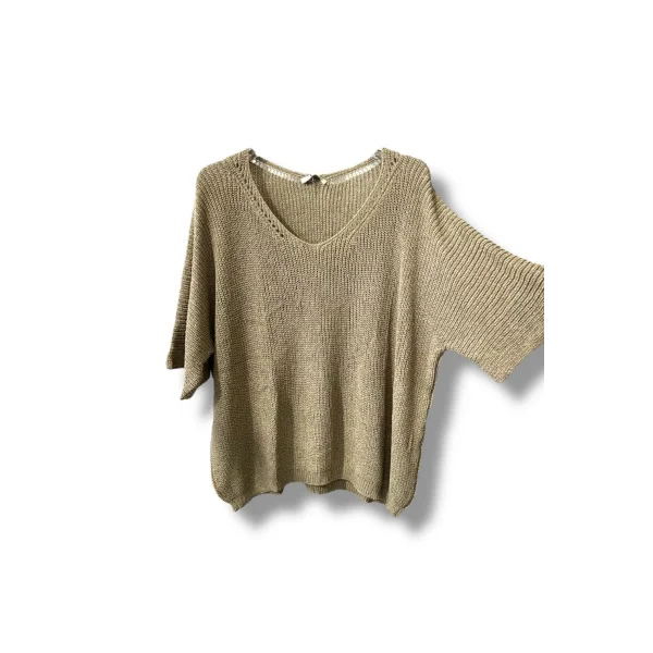 Duru Oversize Merserize Triko-bej