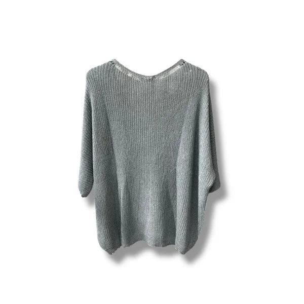 Duru Oversize Merserize Triko-gri