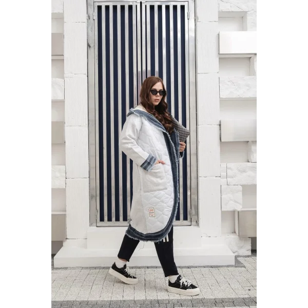 Kadın Oversize Kapüşonlu Şişme Mont | Standart Beden (38-46) Uyumlu | Rahat ve Şık Tasarım