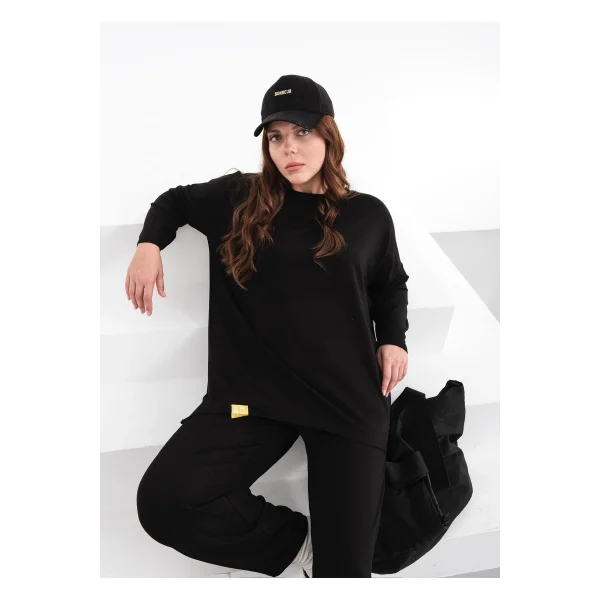 Oversize Kadın Eşofman Takımı - Basic Rahat Kesim (38-46 Beden Uyumlu)