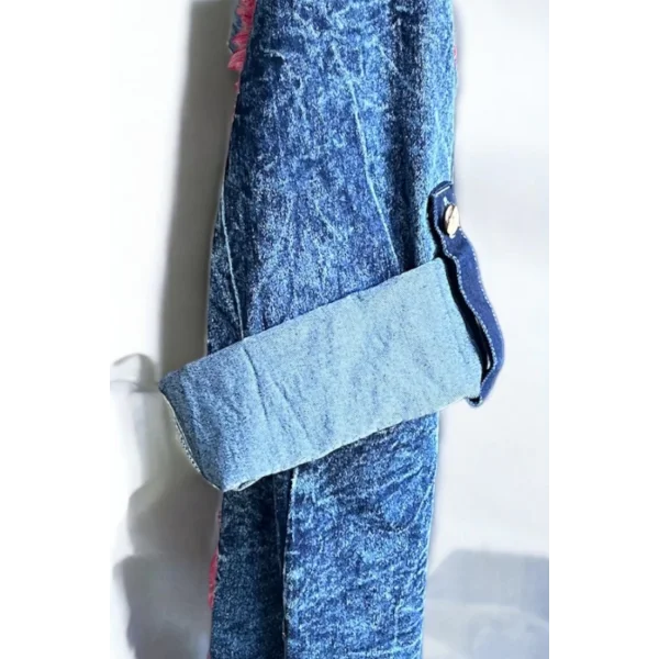 Pamuk Garnili Kot Kaftan-Yeşil
