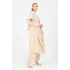 kapüşonlu kimono pantolon takım