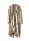 %100 pamuk garnili kaftan-Bej