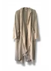 %100 pamuk garnili kaftan-Bej
