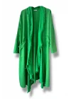 %100 pamuk garnili kaftan-Yeşil