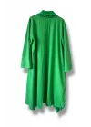 %100 pamuk garnili kaftan-Yeşil