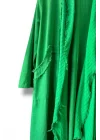 %100 pamuk garnili kaftan-Yeşil
