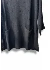 Merserize Triko Kadın Oversize Tunik - 38-52 Beden Uyumlu Standart Beden