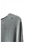 Merserize Triko Kadın Oversize Tunik - 38-52 Beden Uyumlu Standart Beden