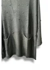 Merserize Triko Kadın Oversize Tunik - 38-52 Beden Uyumlu Standart Beden