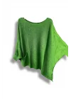 Oversize Cepli Merserize Bluz | 38-52 Beden Uyumlu Rahat Kalıp Triko