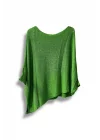 Oversize Cepli Merserize Bluz | 38-52 Beden Uyumlu Rahat Kalıp Triko