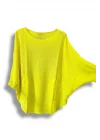 Oversize Cepli Merserize Bluz | 38-52 Beden Uyumlu Rahat Kalıp Triko