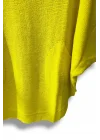 Oversize Cepli Merserize Bluz | 38-52 Beden Uyumlu Rahat Kalıp Triko