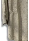 Oversize Cepli Merserize Bluz | 38-52 Beden Uyumlu Rahat Kalıp Triko