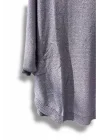 Merserize Triko Oversize Bluz - 38-52 Beden Uyumlu - Salaş Kazak