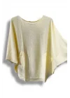 Merserize Triko Oversize Bluz - 38-52 Beden Uyumlu - Salaş Kazak