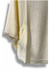 Merserize Triko Oversize Bluz - 38-52 Beden Uyumlu - Salaş Kazak