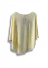 Merserize Triko Oversize Bluz - 38-52 Beden Uyumlu - Salaş Kazak