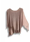Kadın Oversize Merserize Triko Bluz | Salaş Tunik | 38-52 Beden Uyumlu